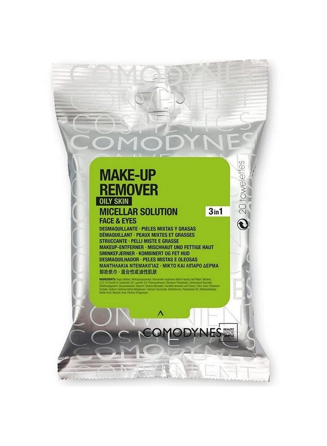 Make Up Remover Towels For Face And Eyes Burdock (Combination And Oiiy Skin) 20 Ea