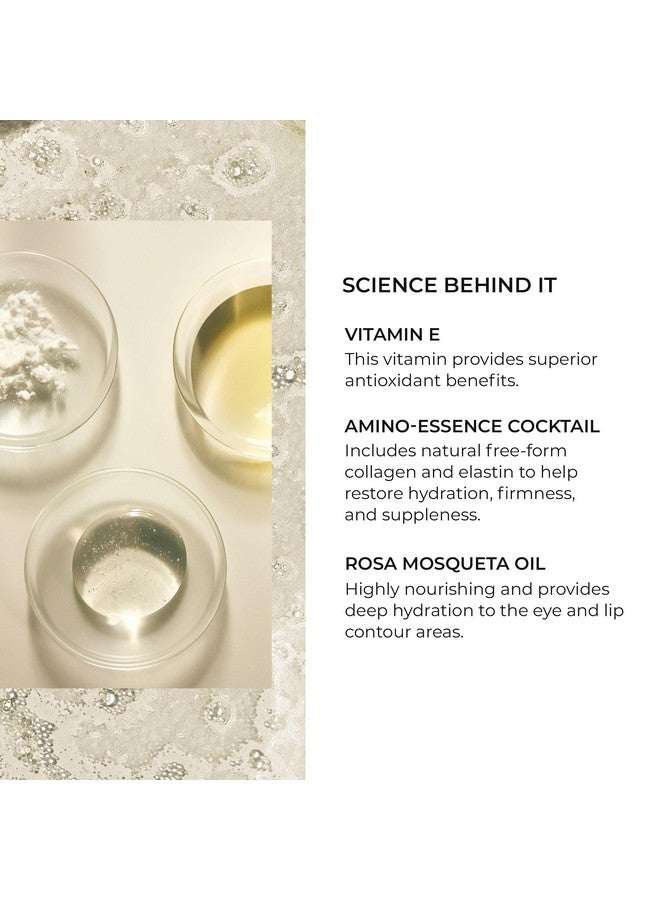 Essential Shock Intense Eye & Lip Cream Nourishing Eye & Lip Treatment Firms Rejuvenates & Revitalizes For All Skin Types 0.5 Oz