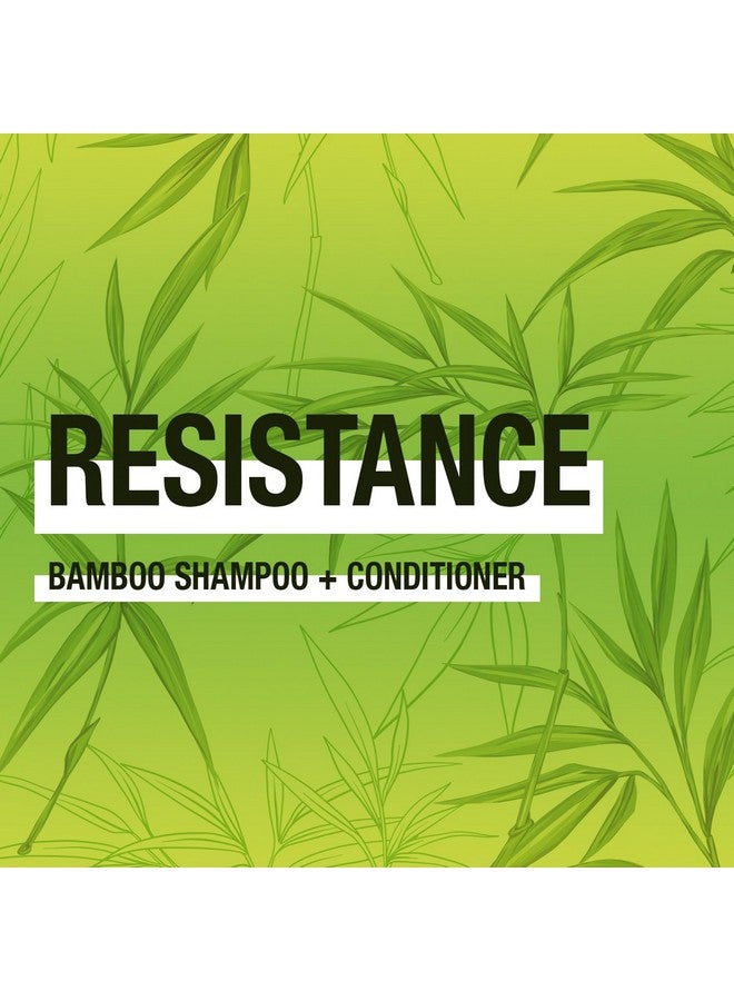 Resistance Bambu Shampoo & Conditioner Duo Maintains Hair’S Strength And Shine Biotin Hair Product Anti Frizz Vegan Hair Product Cruelty Free Haircare For Men And Women (33.1 Oz)