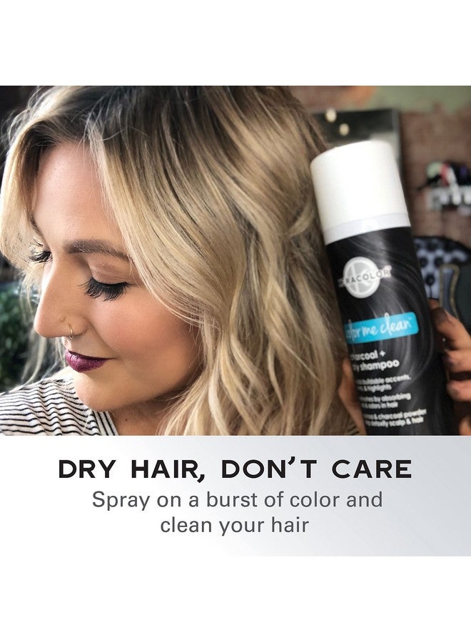 Dry Shampoo Color Me Clean With Color Volume Powder For Blonde And Dark Hair Charcoal 5 Ounce (Pack Of 1)