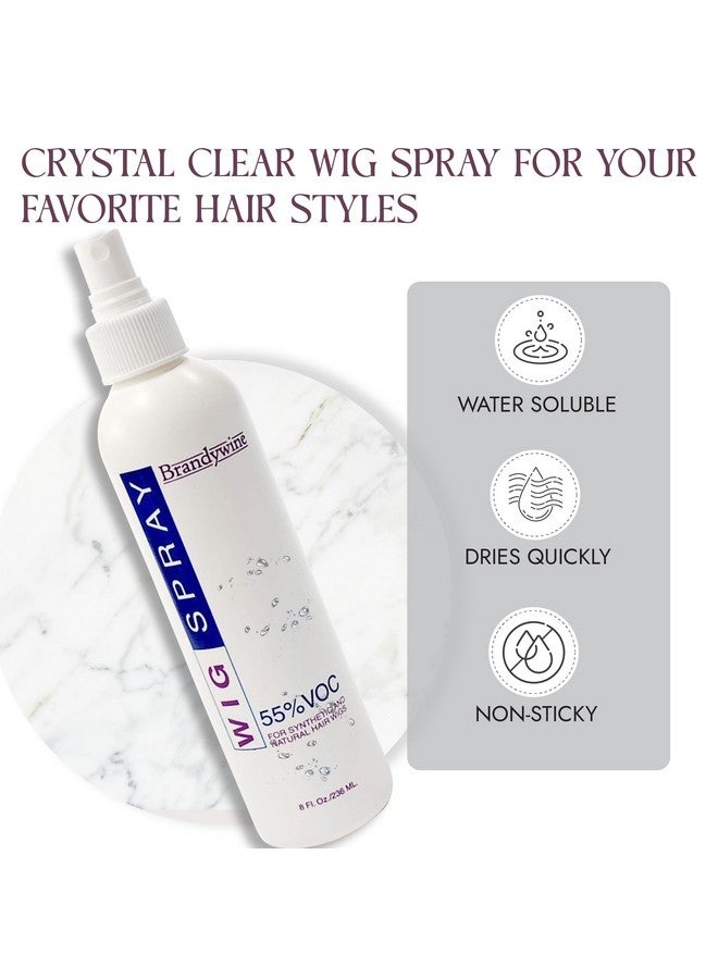 Nonaerosol Wig Spray For Synthetic And Natural Hair Wigs (1 Pack)