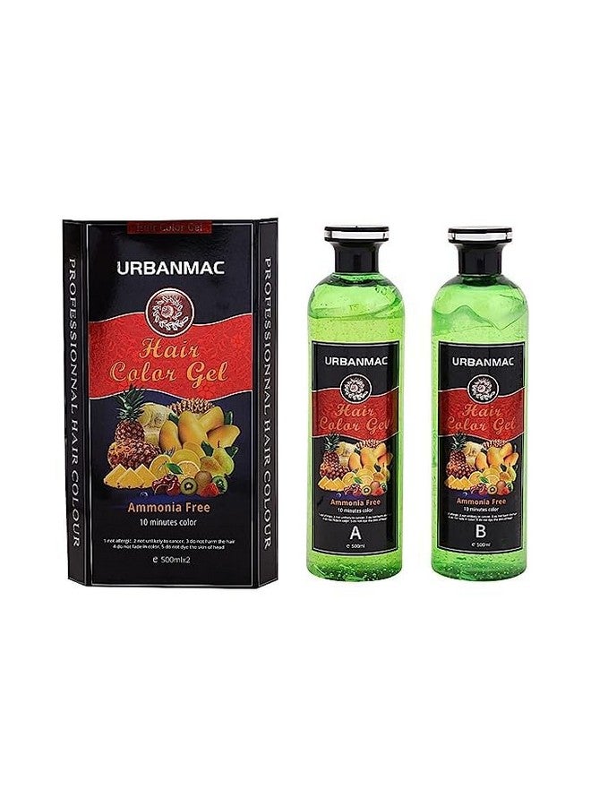 Fruit Vinegar Black Gel Color Professions Hair Color Pack Of 2