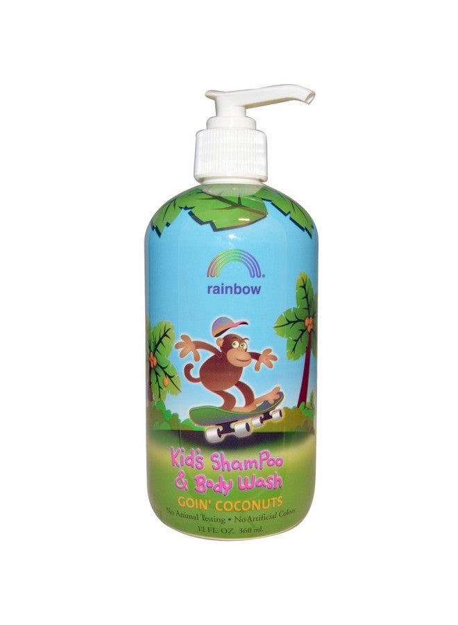 Kids Shampoo And Body Wash Goin Coconuts 12 Fl Oz