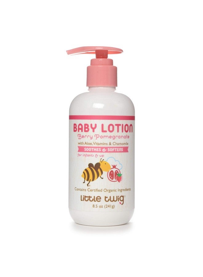 Baby Lotion Natural Plant Derived Formula Berry Pomegrante 8.5 Fl Oz