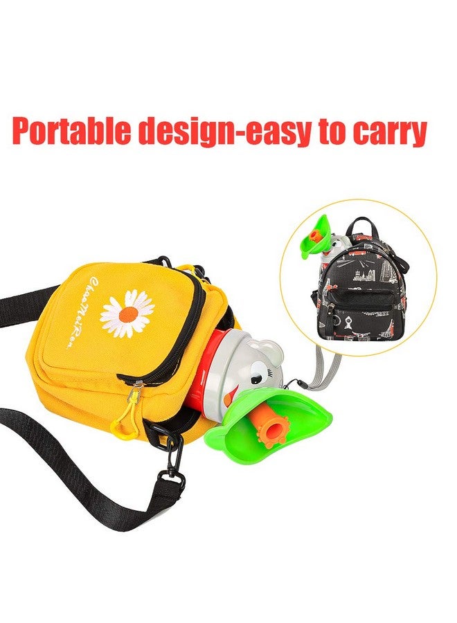 Portable Baby Child Potty Urinal Emergency Urinal Toilet For Camping Car Travel And Kid Potty Pee Training (Girls)