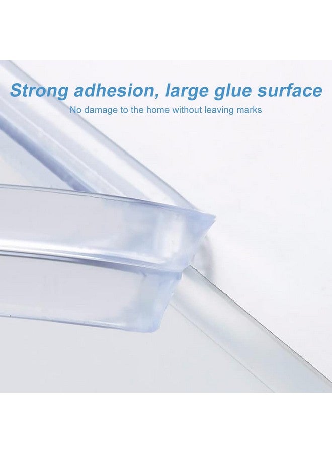 Baby Proofing 20Ft(6M) Clear Edge Protector For Baby Soft Furniture Bumpers Childproof Corner Guards Edge Protector Strip With Strong Adhesive For Walls Tables Cabinets Desk Edge Cushion