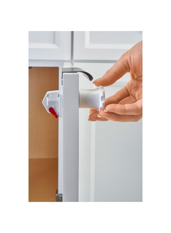 Revalock Magnetic Childsafe Cabinet Security System Set To Baby Proof Cabinet Drawers And Doors 5 Locks And 2 Keys Ral1011
