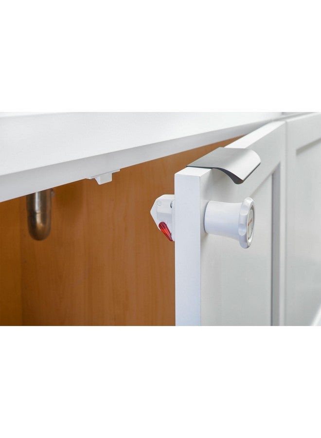 Revalock Magnetic Childsafe Cabinet Security System Set To Baby Proof Cabinet Drawers And Doors 5 Locks And 2 Keys Ral1011