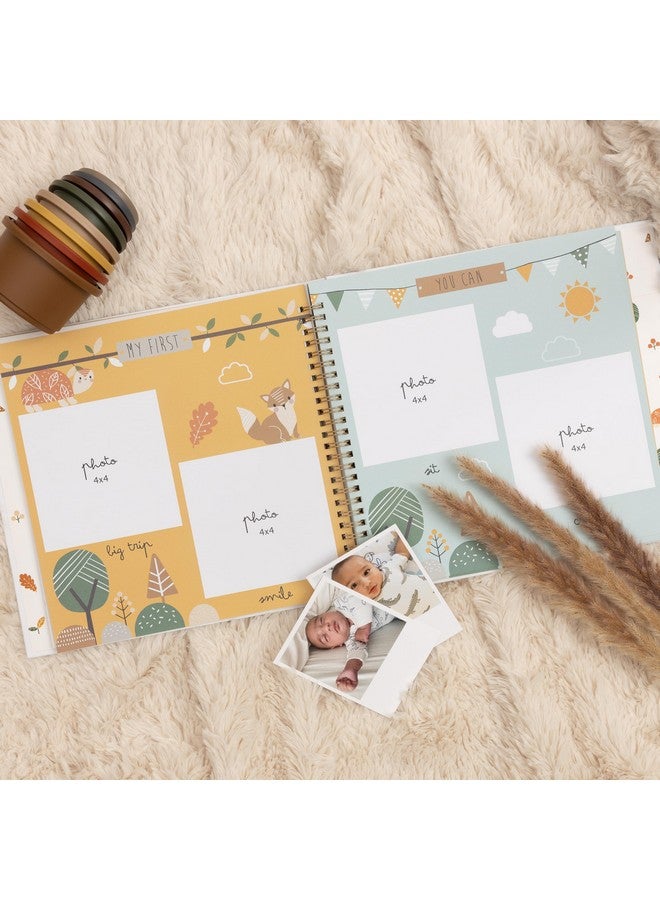 Keepsake Baby Memory Book For Baby Boy Or Girl Timeless Gender Neutral Baby Journal Scrapbook Photo Album For First 5 Years Milestone Book To Record Every Event From Birth To Age 5