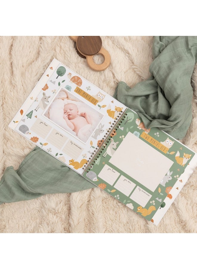 Keepsake Baby Memory Book For Baby Boy Or Girl Timeless Gender Neutral Baby Journal Scrapbook Photo Album For First 5 Years Milestone Book To Record Every Event From Birth To Age 5