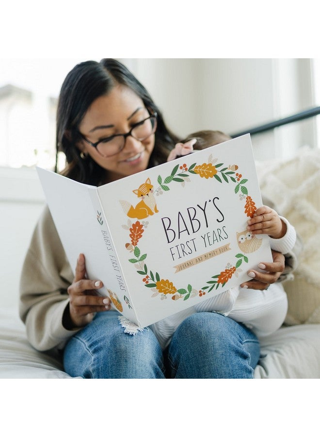 Keepsake Baby Memory Book For Baby Boy Or Girl Timeless Gender Neutral Baby Journal Scrapbook Photo Album For First 5 Years Milestone Book To Record Every Event From Birth To Age 5