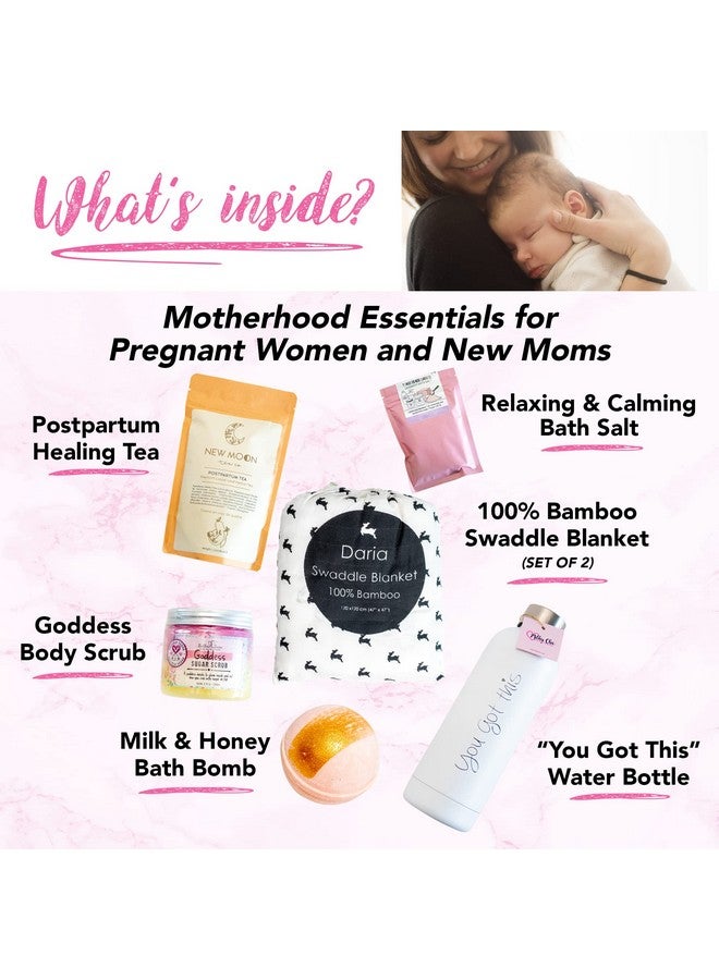 Milky Chic Celebrating Motherhood Gift Box Pregnancy Gifts For First Time Moms Gift For Mothers Expecting Mother Gifts Gifts For Mommy New Mom Care Package For Women Medium Pack