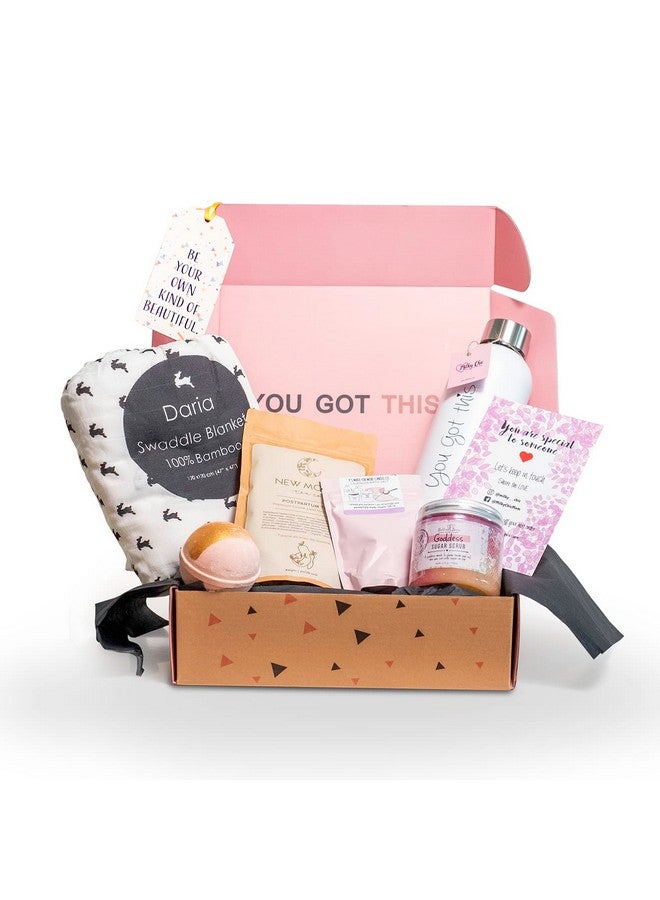 Milky Chic Celebrating Motherhood Gift Box Pregnancy Gifts For First Time Moms Gift For Mothers Expecting Mother Gifts Gifts For Mommy New Mom Care Package For Women Medium Pack