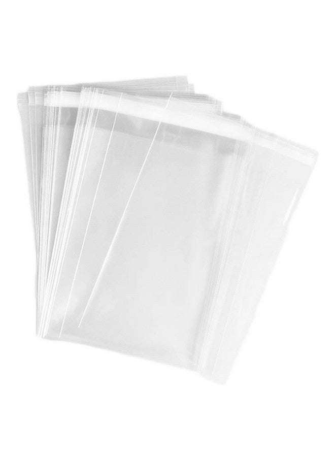 100 Pcs 6 1/2 X 9 1/2 Clear Resealable Cello/Cellophane (6.5X9.5) Bags Good For 6X9 Items