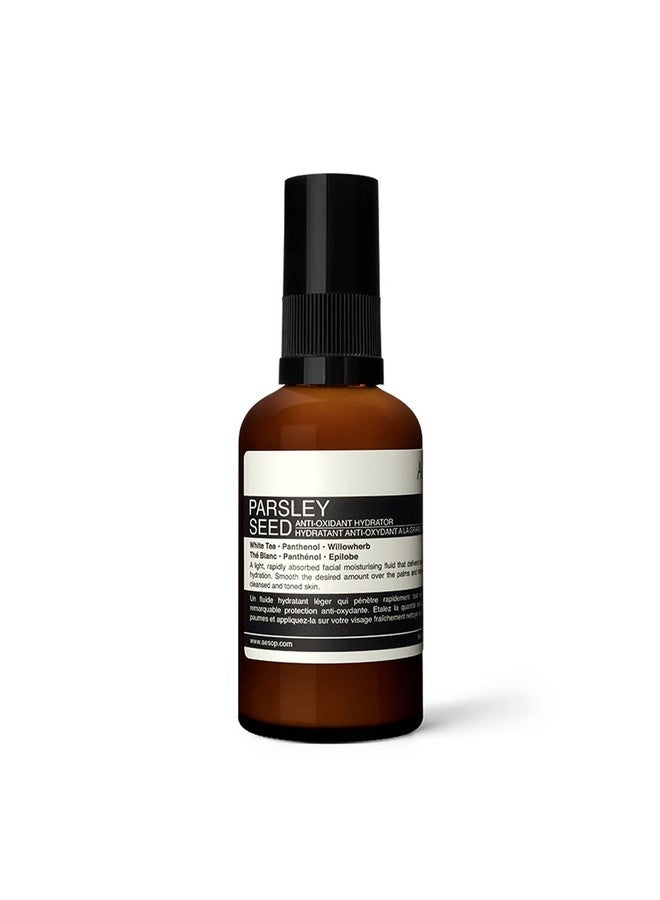 Parsley Seed Antioxidant Hydrator 60Ml/2.1Oz Face Hydratoranti Aging Moisturizer & Face Lotion For Dry Skin & All Skin Typesparabenfree Crueltyfree & Vegan Facial Hydrator For Men & Women