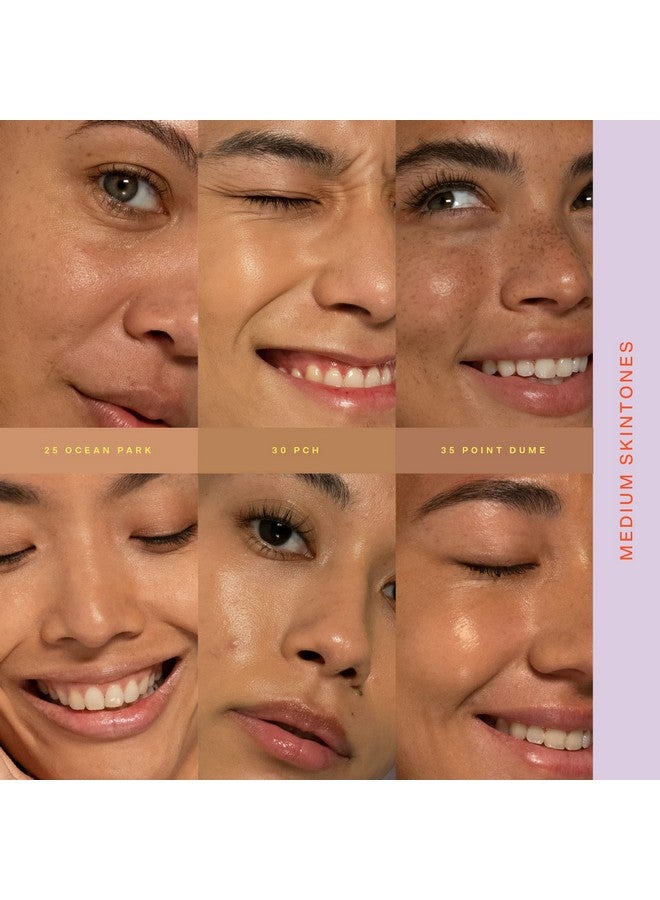 Beauty Sunnydays Spf 30 Tinted Mineral Sunscreen For Sensitive Skin 2In1 Facial Broad Spectrum Uva/Uvb Protection + Foundation Shade 30 Pch 1 Fl Oz