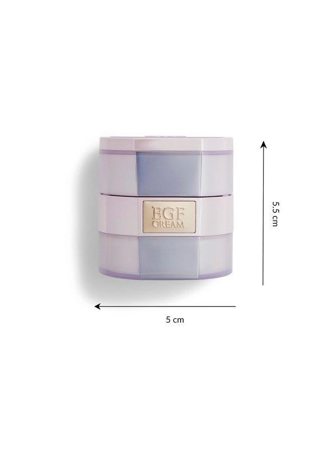 Egf Cream Hydrating Peptide Moisturizer Collagen Skinrenewing Firmness And Radiance Fragrance And Colorant Free Ideal For All Skin Types 1.2 Oz. Net Wt.