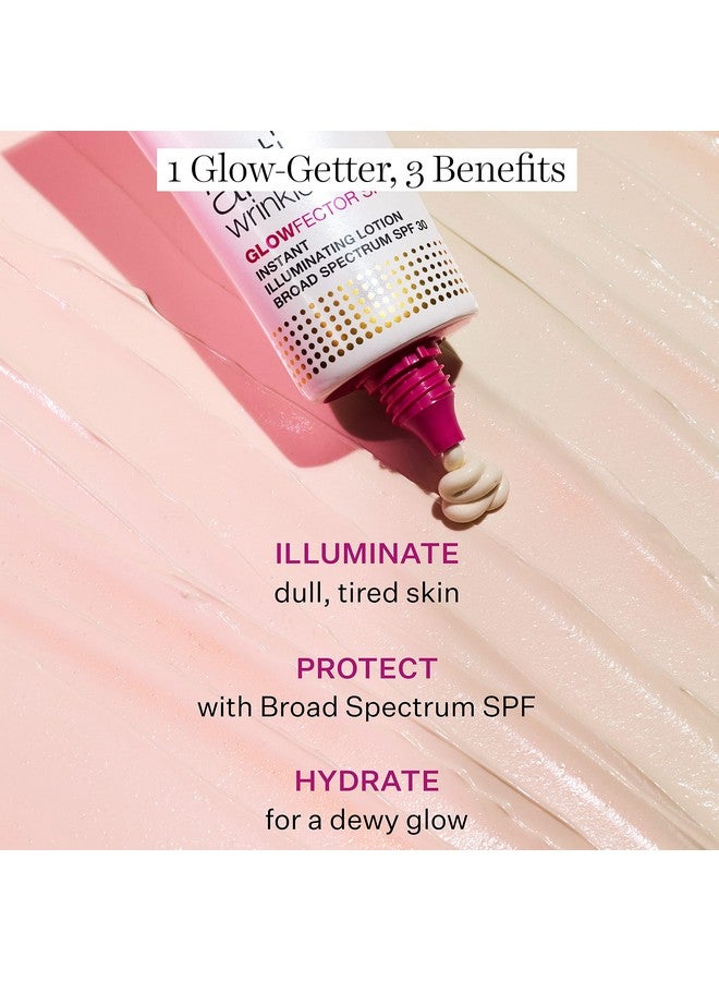 Glowfector Spf 30 Instant Llluminating Lotion Broad Spectrum Boosts Skin Radiance With Uv Protection Argan Oil For Softness And Glow 1 Oz.