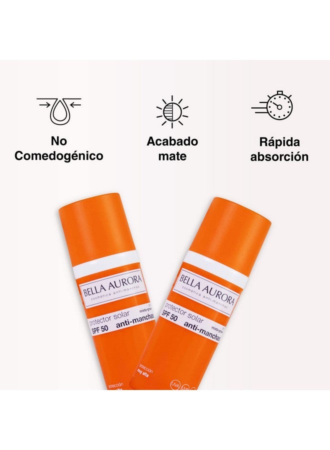 Gel Solar Spf 50 Antimancas Piel Mixtagrasa