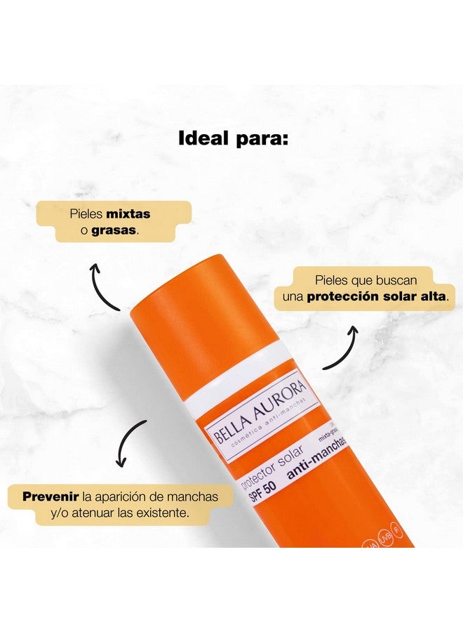 Gel Solar Spf 50 Antimancas Piel Mixtagrasa