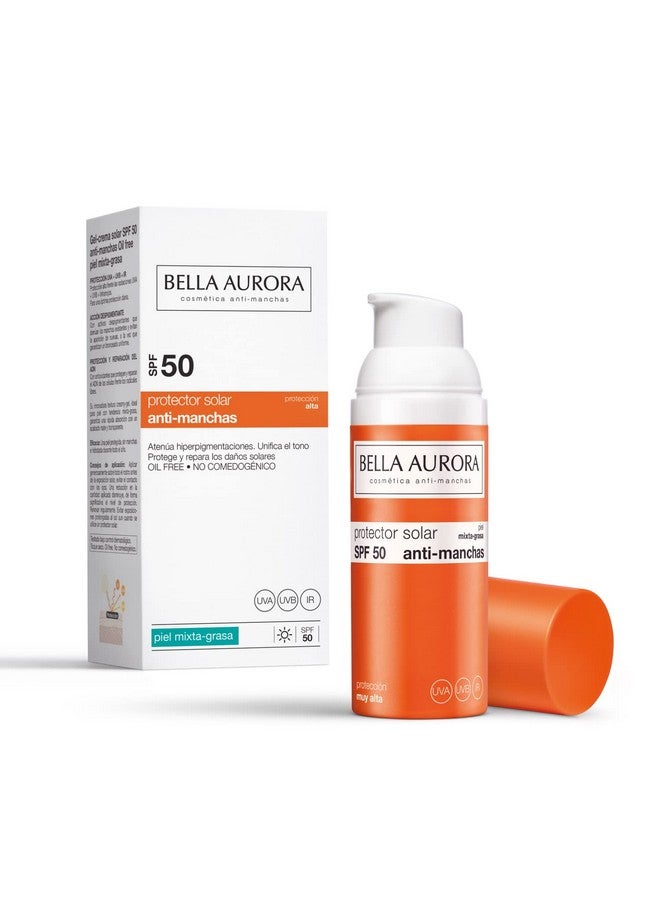 Gel Solar Spf 50 Antimancas Piel Mixtagrasa