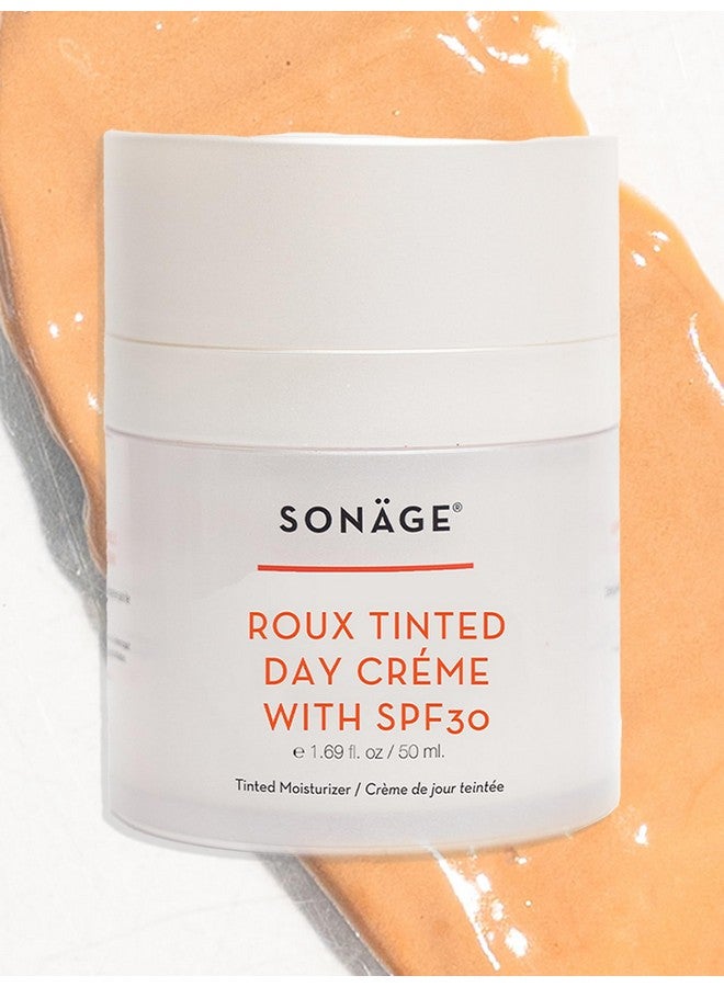 Roux Tinted Day Creme With Spf 30 Natural Reefsafe Broad Spectrum Spf Lightweight And Nongreasy For Face Sunscreen Perfect Under Makeup For All Skin