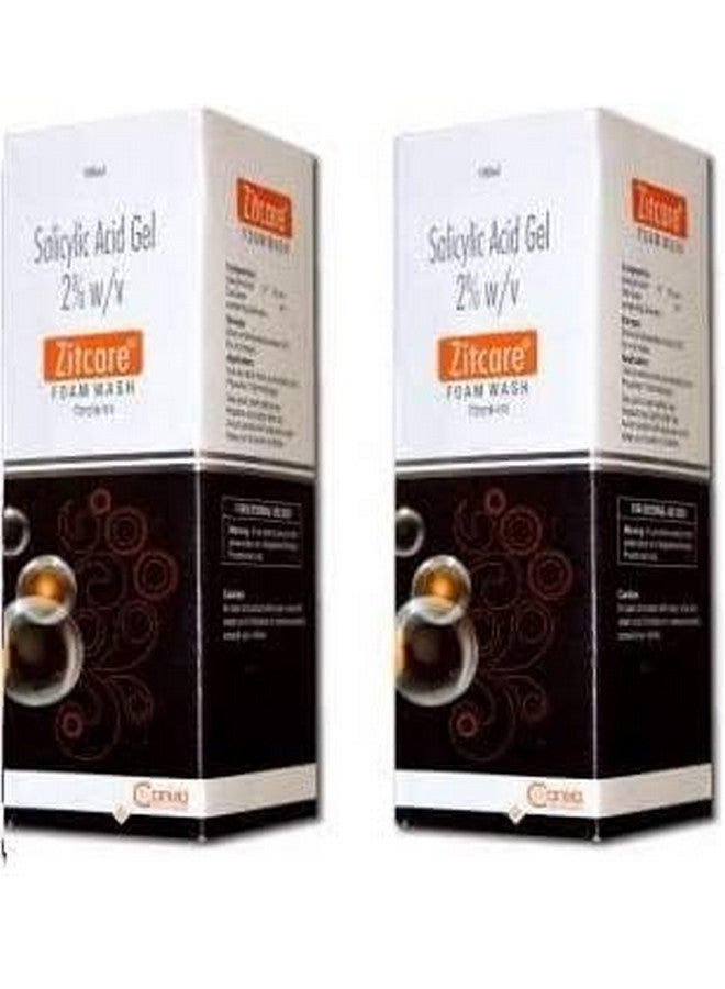 Zitcare Foam Face Wash 100 Ml (Pack 2)