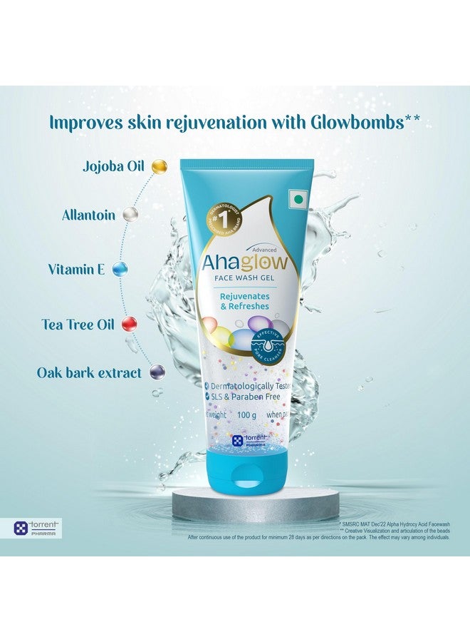 Advanced Face Wash Gel Daily Gentle Cleansing Formula For Normal And Oily Skin 100 G