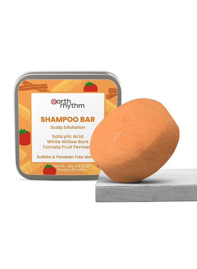 Exfoliating Shampoo Bar With 2% Salicylic Acid & Tomato Ferment (Tin Packaging) 80 Gm