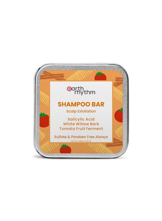 Exfoliating Shampoo Bar With 2% Salicylic Acid & Tomato Ferment (Tin Packaging) 80 Gm