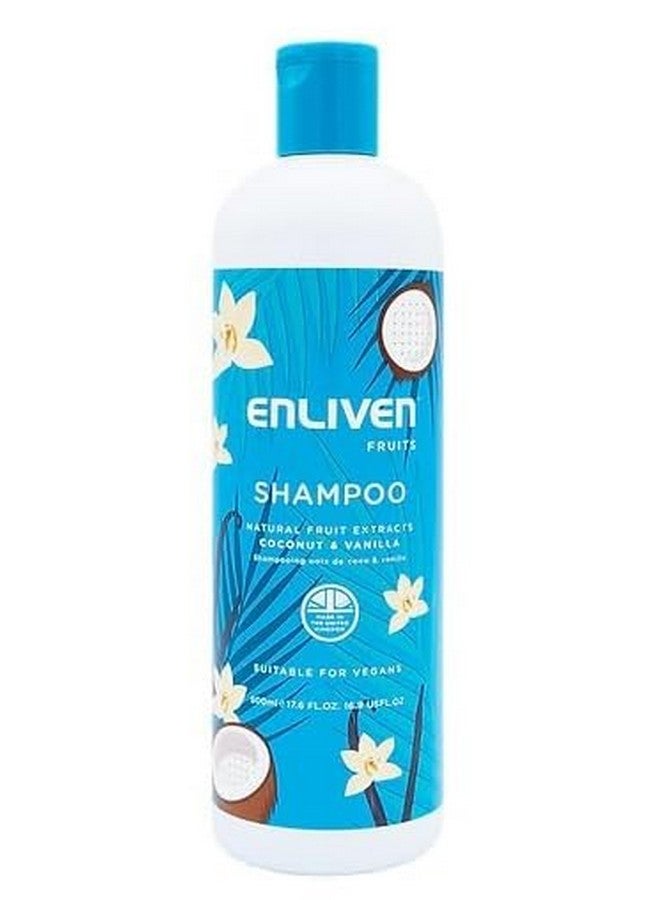 Fruit Extracts Shampoo 500Ml Coconut & Vanilla