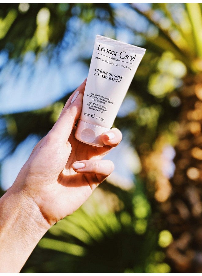 Paris Creme De Soin A L'Amarante Travel Size Detangling And Colorprotecting Conditioner Tsa Approved (1.7 Oz)