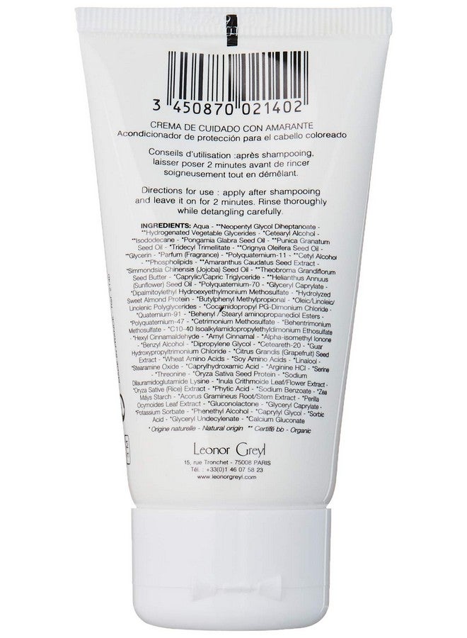 Paris Creme De Soin A L'Amarante Travel Size Detangling And Colorprotecting Conditioner Tsa Approved (1.7 Oz)