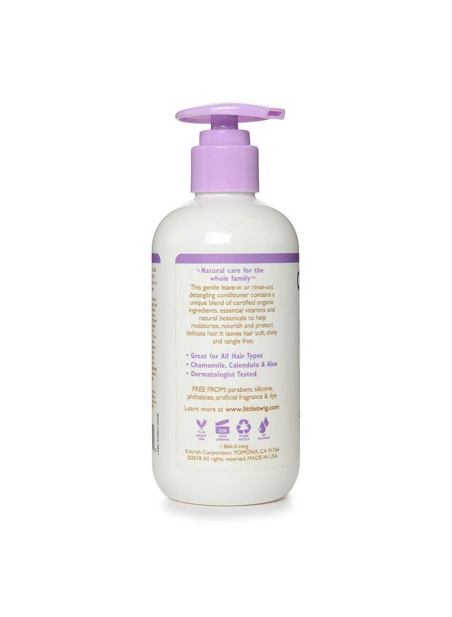 Detangling Conditioner Natural Conditioner With Plant Derived Formula Hair Conditioner With Essential Oils And Extracts Suitable For Whole Family Lavender 8.5 Fl Oz.