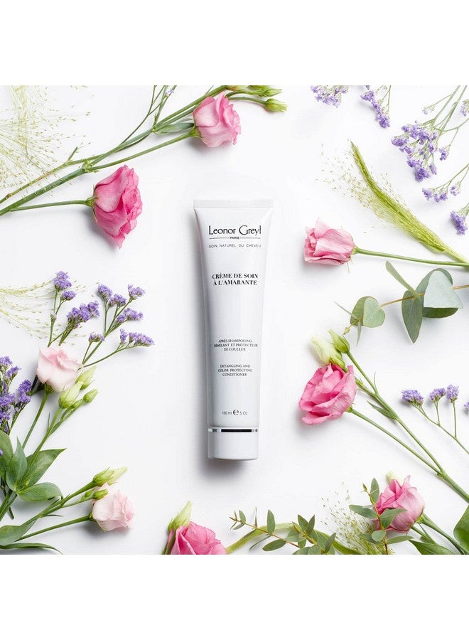 Paris Creme De Soin A L'Amarante Detangling And Colorprotecting Conditioner Gluten Free & Vegan 94% Natural Ingredients Deep Smoothing Conditioner (5 Oz)