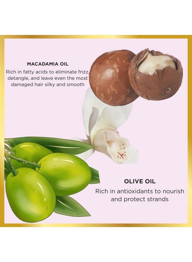 Macadamia Oil Moisturizing Conditioner 355Ml Hydrates & Revives Dry Damaged Hair Sulfate & Paraben Free