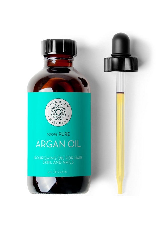 Argan Oil For Skin And Face 4 Fl Oz Cold Pressed Light Pure Argan Oil For Hair Aceite De Argan