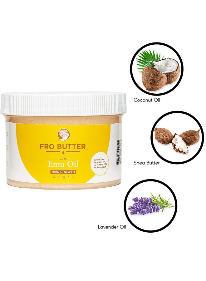 With Emu Oilall Natural And Organic Hair Butter
