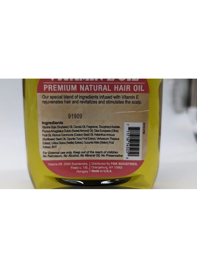 Premium Natural Hair Oil Vitamin E Oil 7.1 Ounce