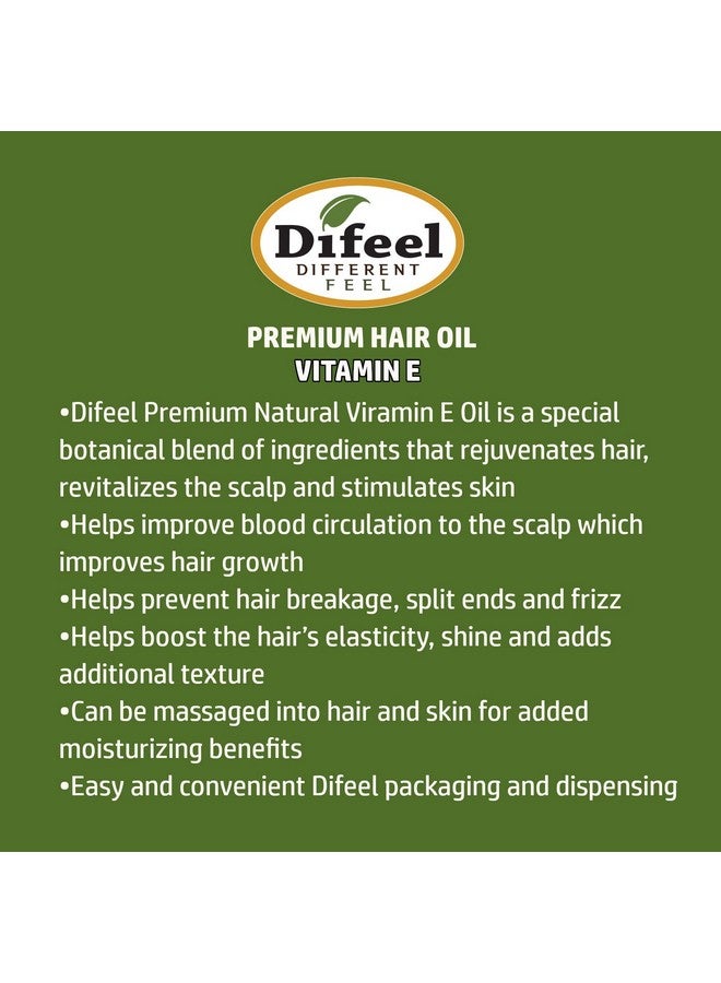 Premium Natural Hair Oil Vitamin E Oil 7.1 Ounce