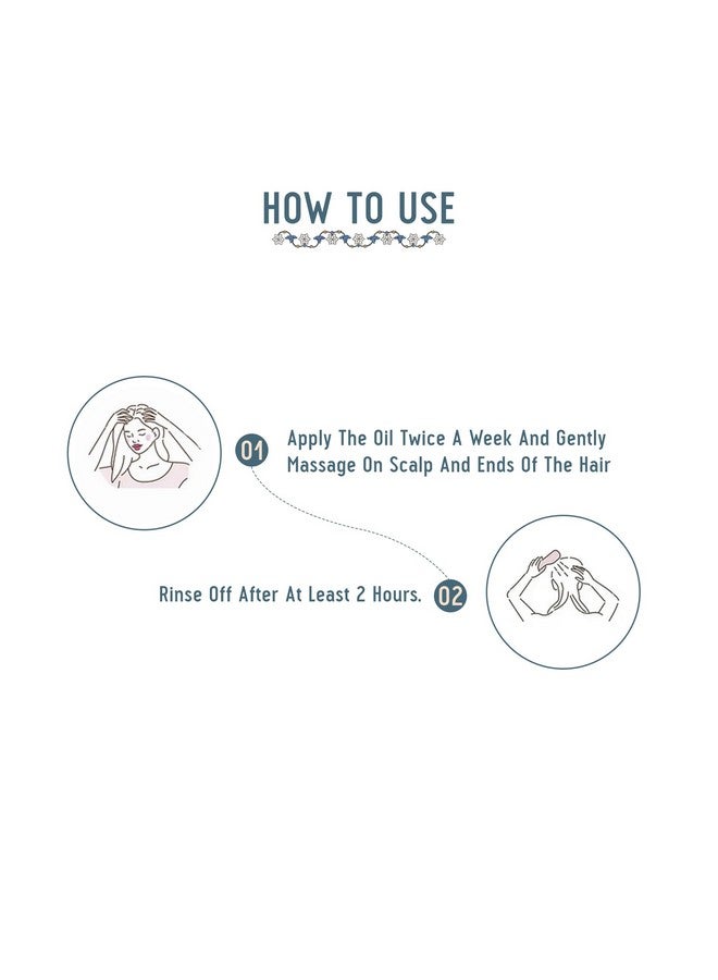 Keshkrishna Hair Oil With Indigo Amla Currly Leaf And Henna Oil Mineral Oil Free 100 Ml