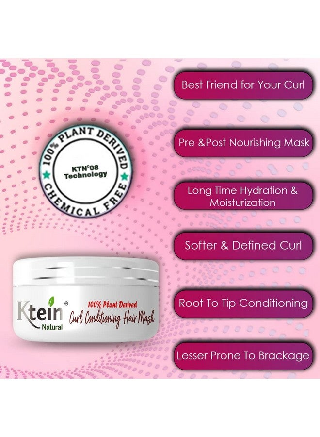 Natural 100% Plant Derived Curl Conditioning Hair Mask 200Gm