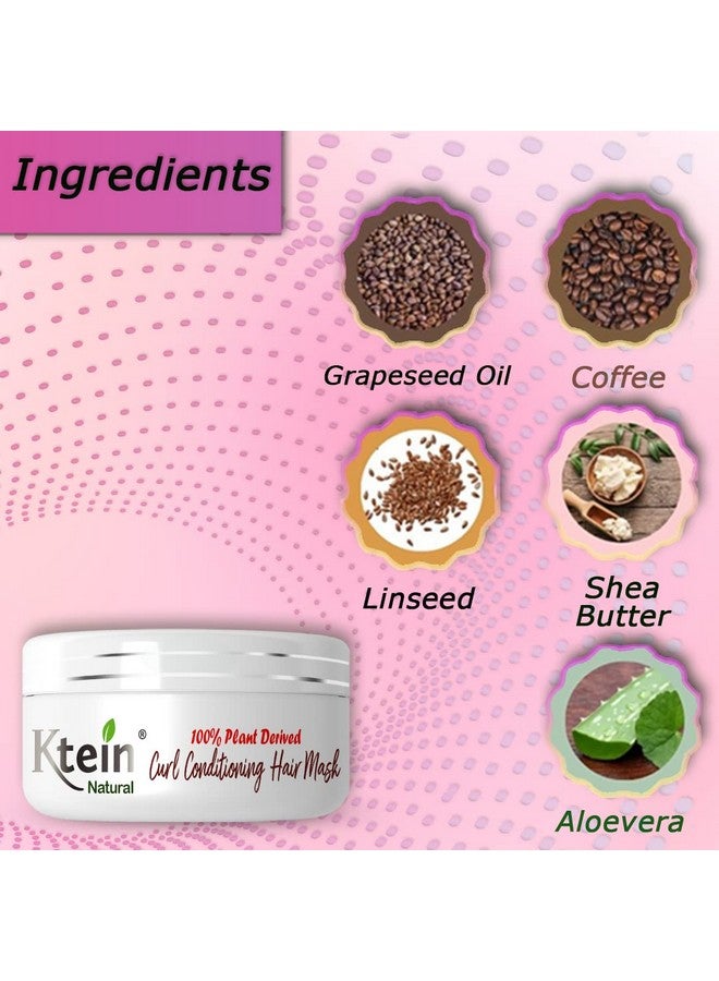 Natural 100% Plant Derived Curl Conditioning Hair Mask 200Gm