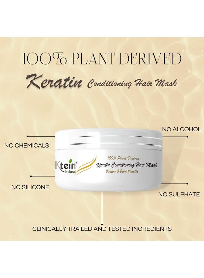 Natural 100% Plant Derived Keratin Conditioning Hair Mask(200Gm)
