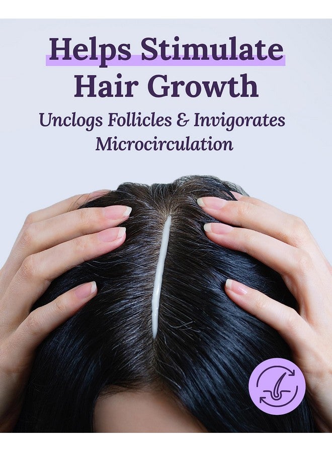 Micro Exfoliating Mask For Scalp & Hair Keranique Clarifying Scalp Scrub For Women Cleansing & Moisturizing Scalp Detox Conditioner Creates Foundation For Fuller Growth Hair Mask & Exfoliator