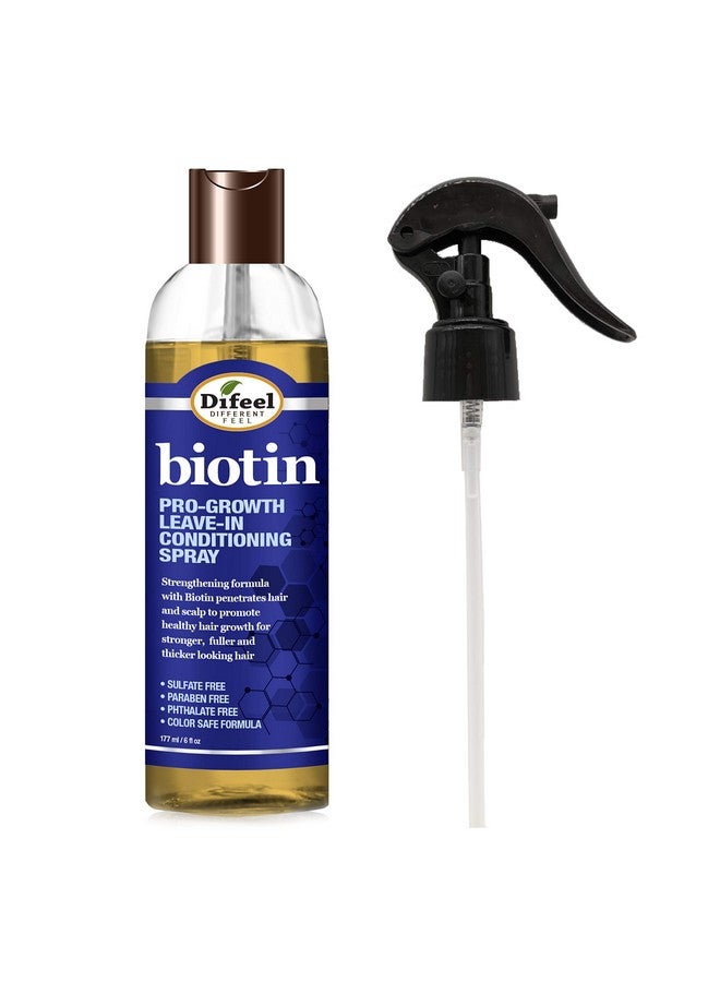 Progrowth Biotin Leave In Conditioning Spray 6 Oz. Hair Loss Leave In Treatment