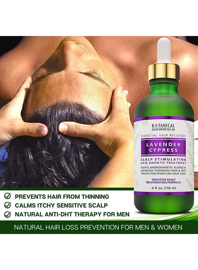 Hair Loss Treatment Lavender Cypress Sensitive Scalp Hair Thinning Prevention 4 Fl Oz (Pack Of 1)