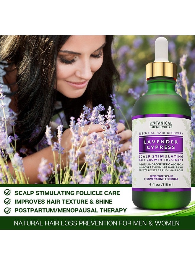 Hair Loss Treatment Lavender Cypress Sensitive Scalp Hair Thinning Prevention 4 Fl Oz (Pack Of 1)