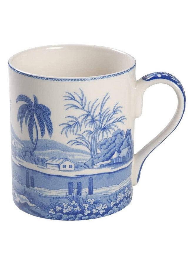 Blue Room Collection Mug India Sporting Motif 16Ounce Large Cup For Coffee Latte Tea And Hot Cocoa Made Of Porcelain Dishwasher And Microwave Safe (Indian Sporting)
