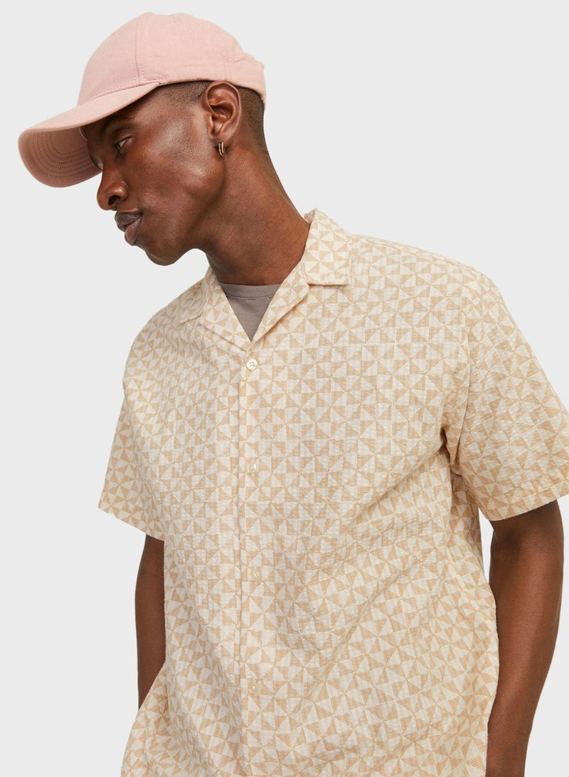 Jorluke Seerucker Printed Regular Fit Shirt